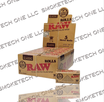 RAW Classic Kingsize Slim -3 Mtr Rolls