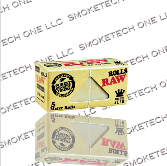 RAW Classic Kingsize Slim -3 Mtr Rolls - Smoke Tech One LLC