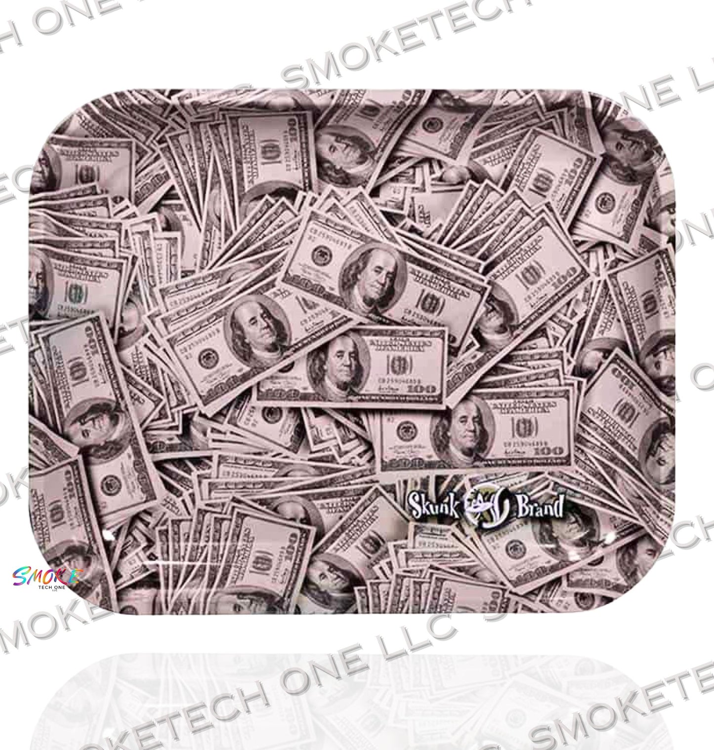 RAW x Skunk Cash Rolling Tray l Large - Smoke Tech One LLC