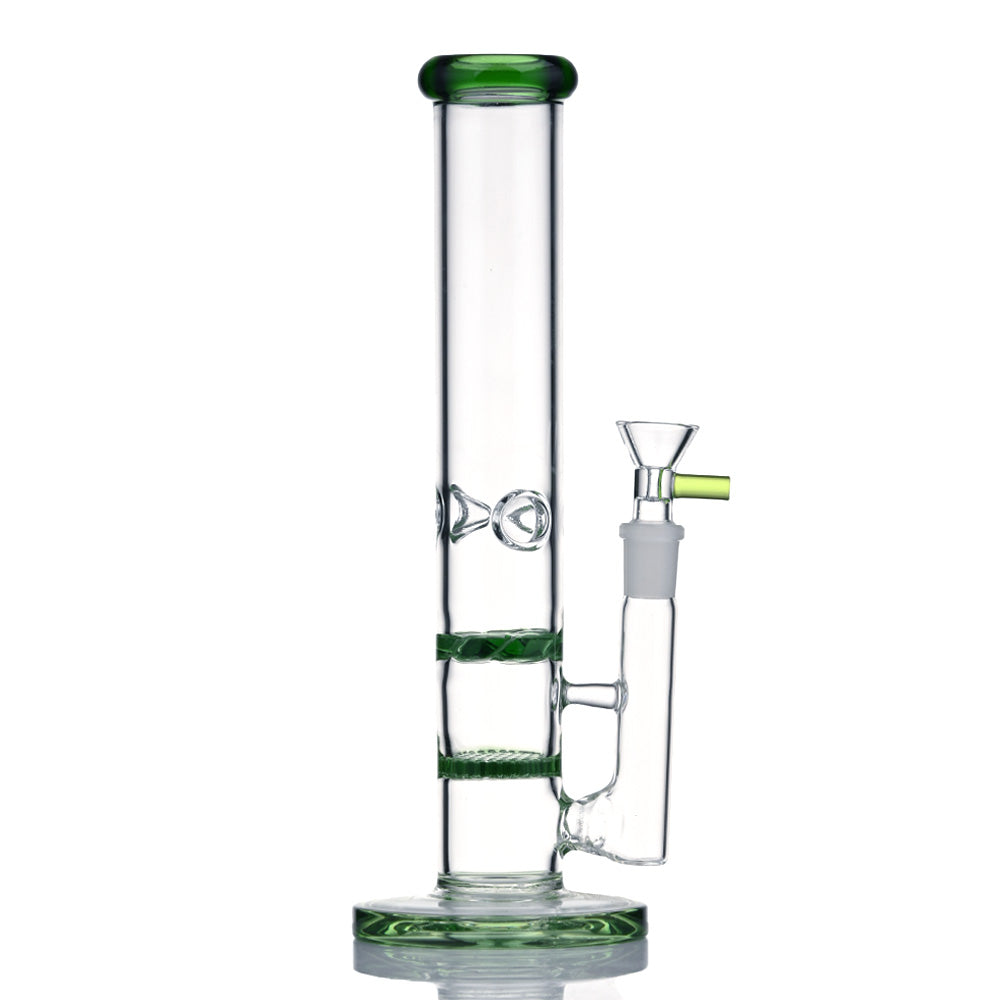 Hipster 10-inch worked glass rig TD-028 - Smoke Tech One LLC