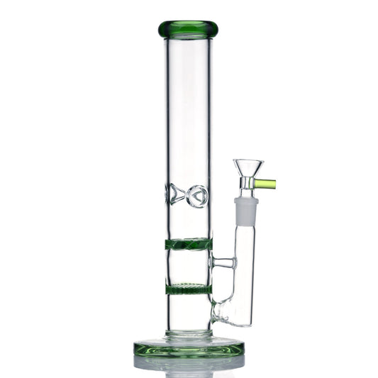 Hipster 10-inch worked glass rig TD-028 - Smoke Tech One LLC