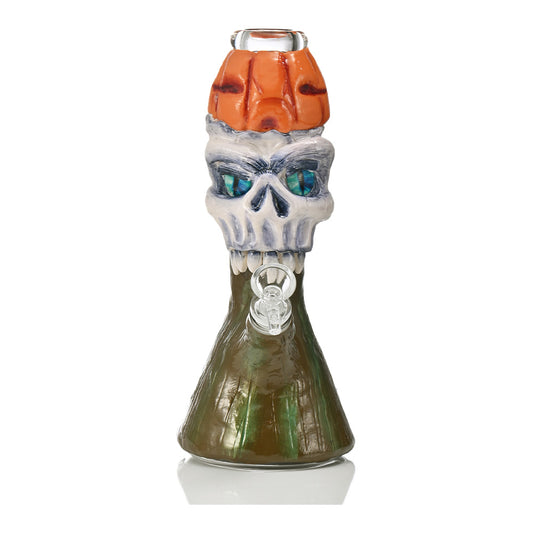 Hipster Skull Pumpkin Bong TZ203