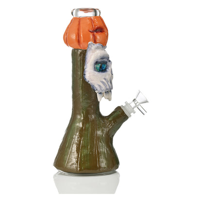 Hipster Skull Pumpkin Bong TZ203