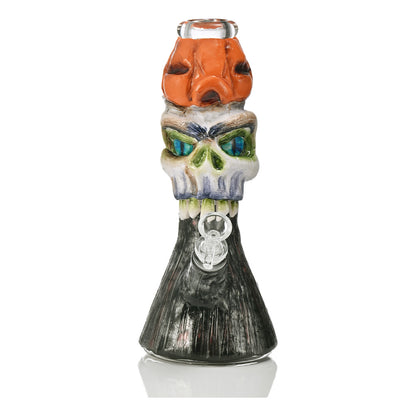 Hipster Skull Pumpkin Bong TZ203