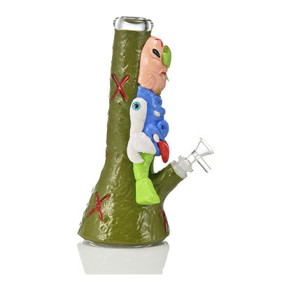 Hipster Bird Fiend Glass Bong TZ205G