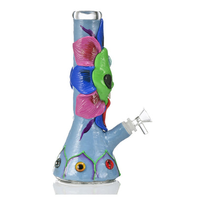 Hipster Alien Bloom Glass Bong TZ209