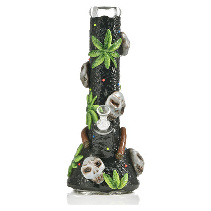 Forest Skull Bliss water pipe TZ219B