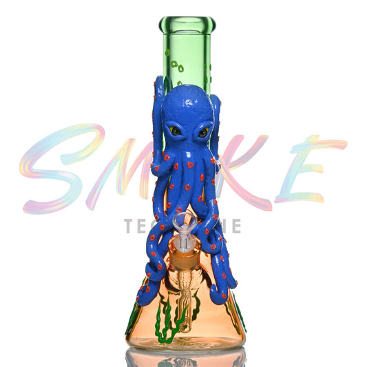 3D Octopus Sculpture TZ252 - Smoke Tech One LLC