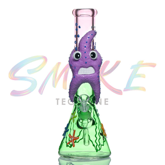 3D Cartoon Starfish Character TZ253 - Smoke Tech One LLC