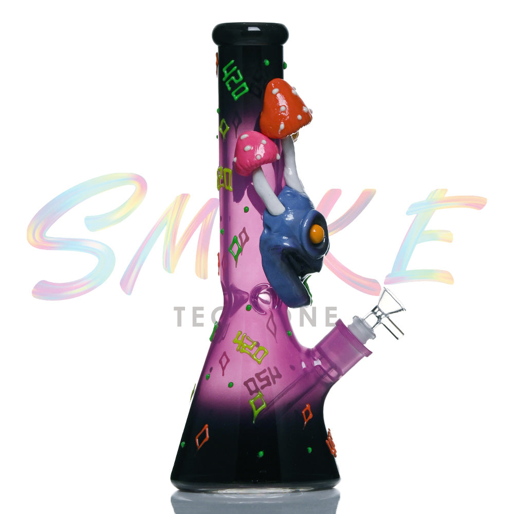 3D 420 Trippy Mushroom TZ257 - Smoke Tech One LLC
