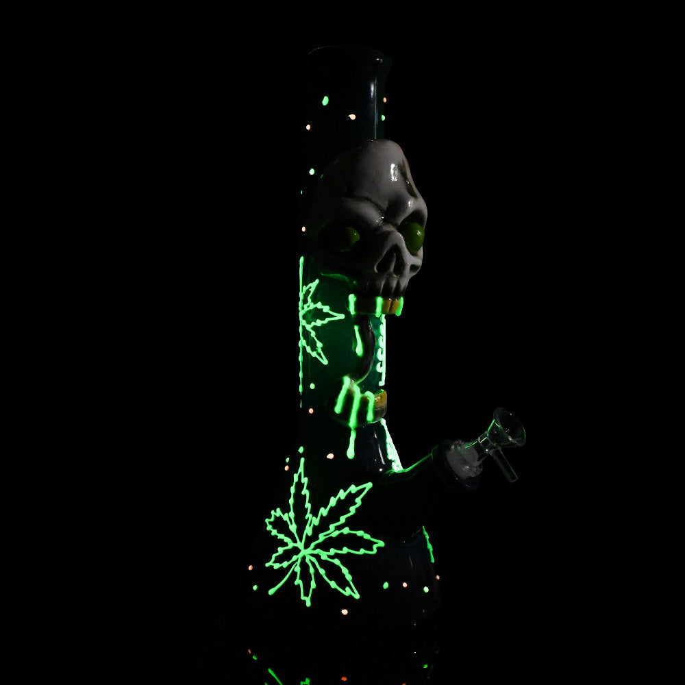 3D Skull Glow in the Dark TZ266