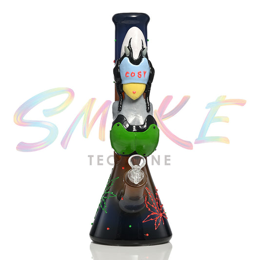 3D Cyborg Girl Glow in the Dark TZ271