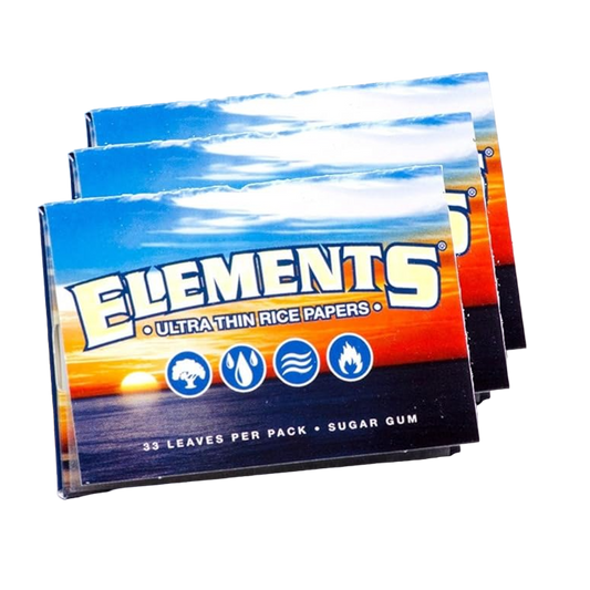 Elements Ultra Thin Rice Rolling Papers - 1 1/2