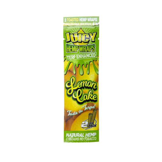 Juicy Hemp Lemon Cake - Terpene Enhanced Wraps