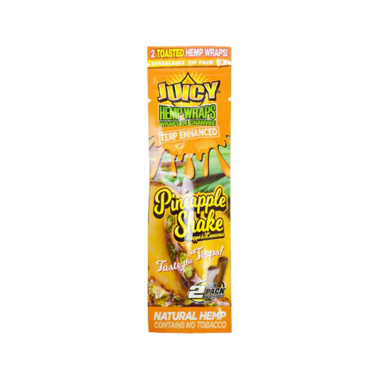 Juicy Hemp Pineapple Shake - Terpene Enhanced Wraps
