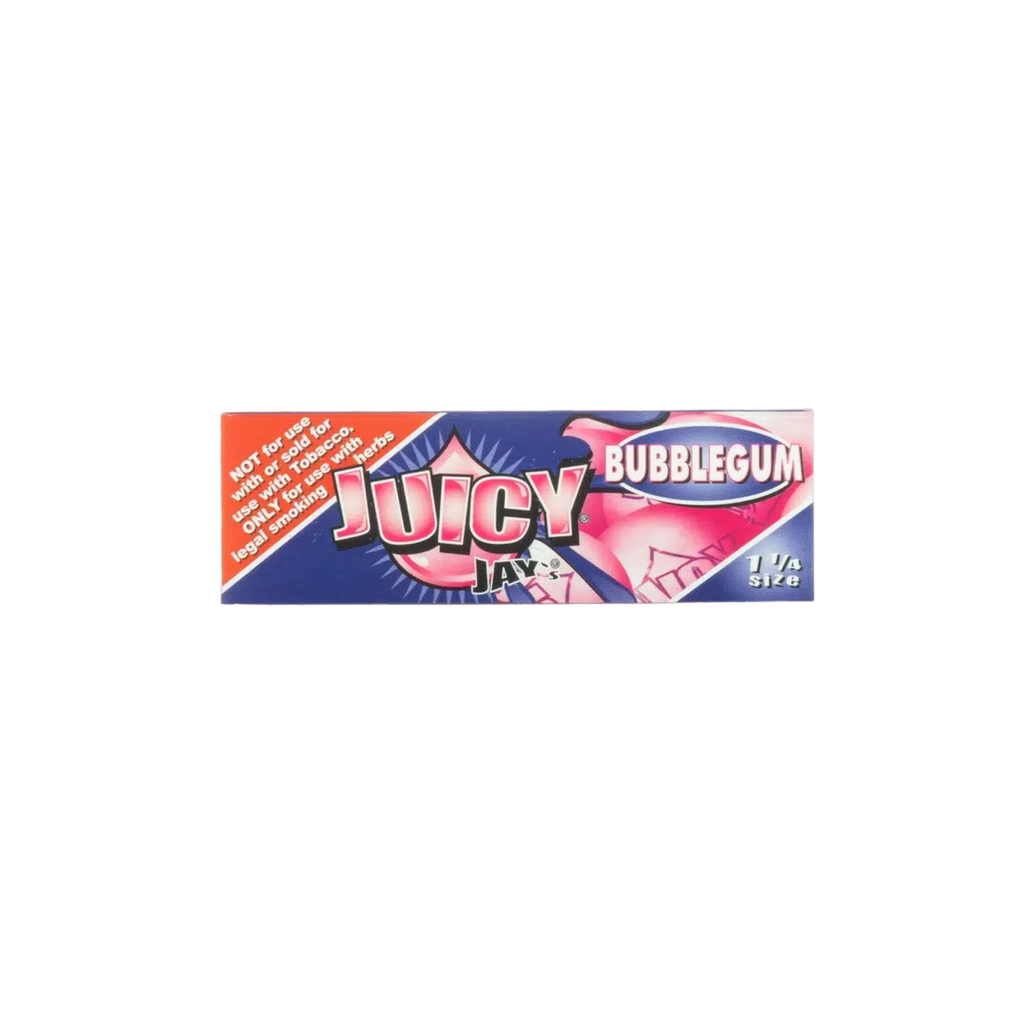 Juicy Jay’s Rolling Papers – Bubble Gum – 1 1/4