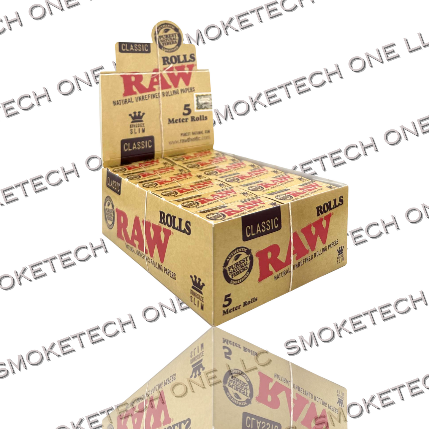 RAW Classic Paper Rolls King Size Slim - 5 Meters