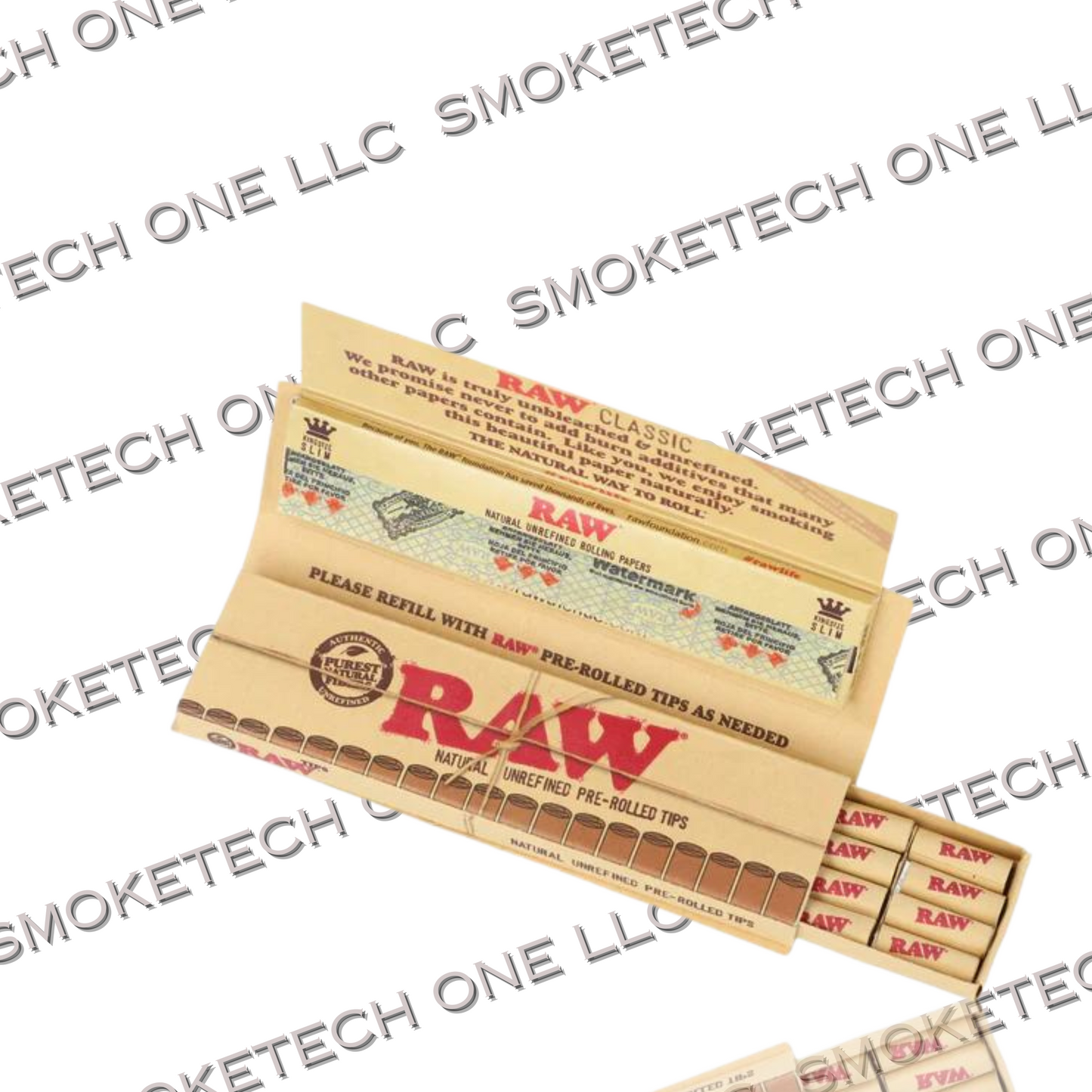 Raw Classic Masterpiece King Size Slim + Pre-Rolled Tips