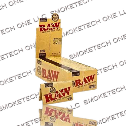 RAW Classic Single Wide Rolling Papers - Smoke Tech One LLC