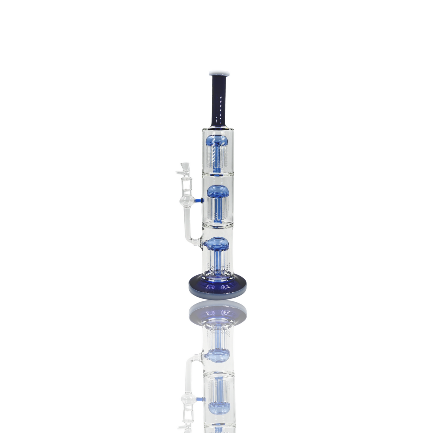 ChromaCrest 18-inch Triple Tree Perc Bong (XD-69)