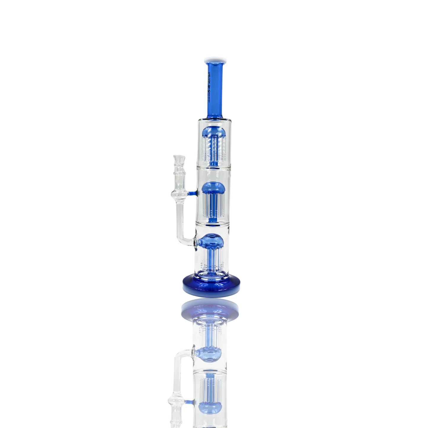 ChromaCrest 18-inch Triple Tree Perc Bong (XD-69)