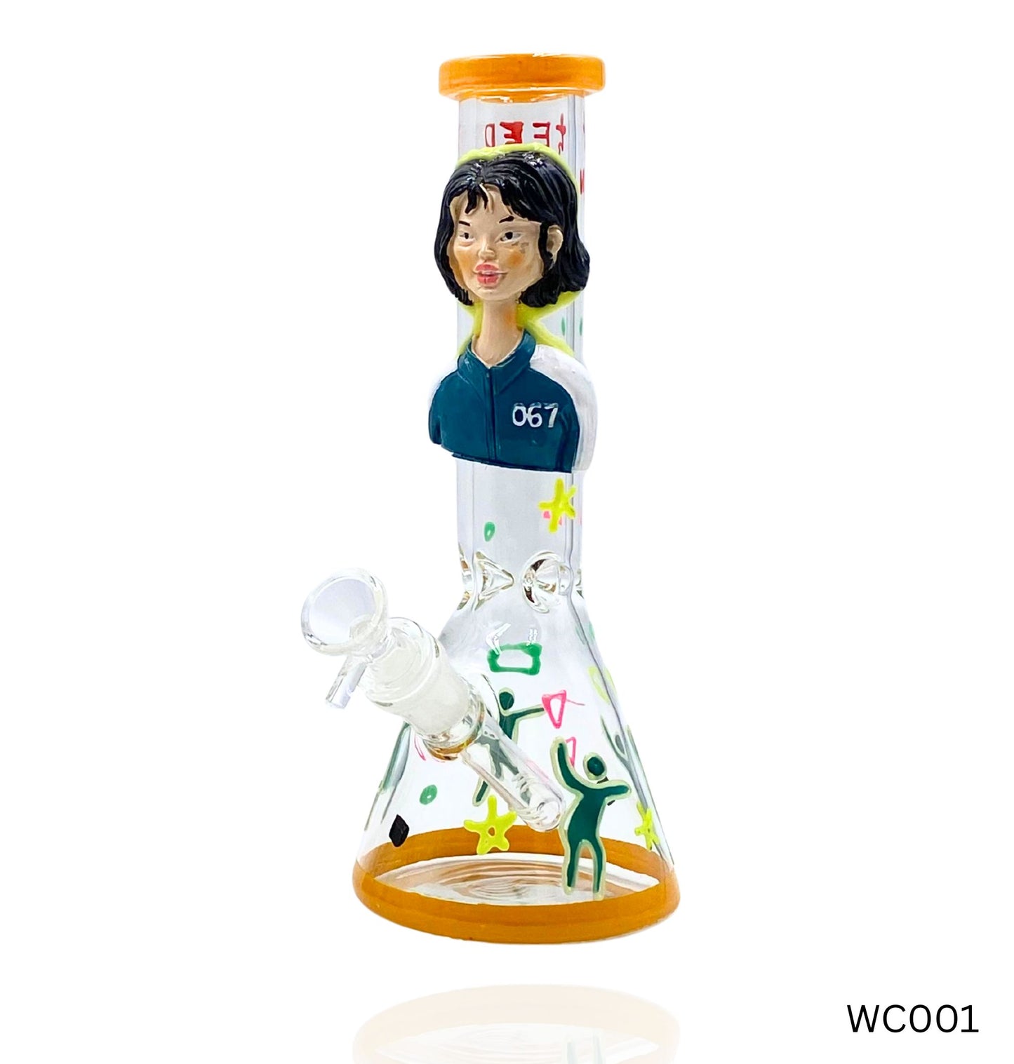 Squid Game Character Beaker Bong WC001