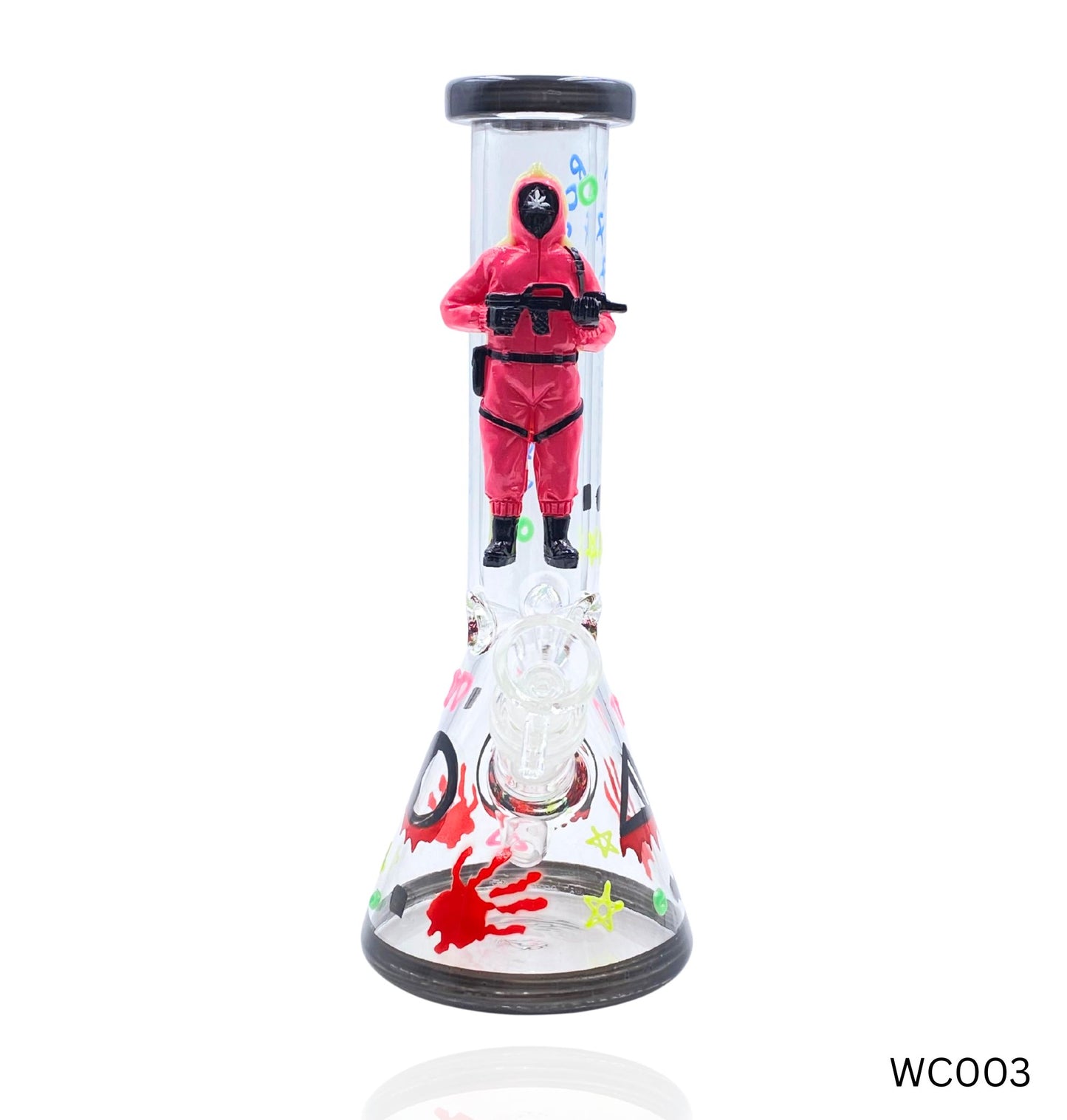 Squid Game Guard Beaker Bong WC003