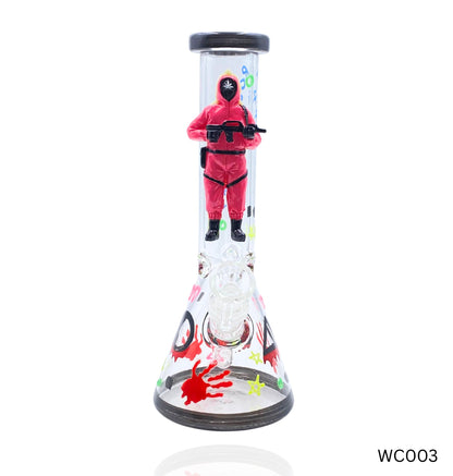 Squid Game Guard Beaker Bong WC003