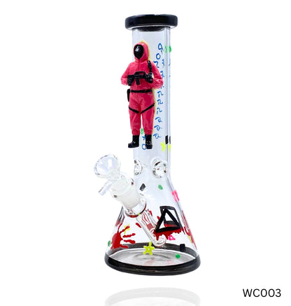 Squid Game Guard Beaker Bong WC003