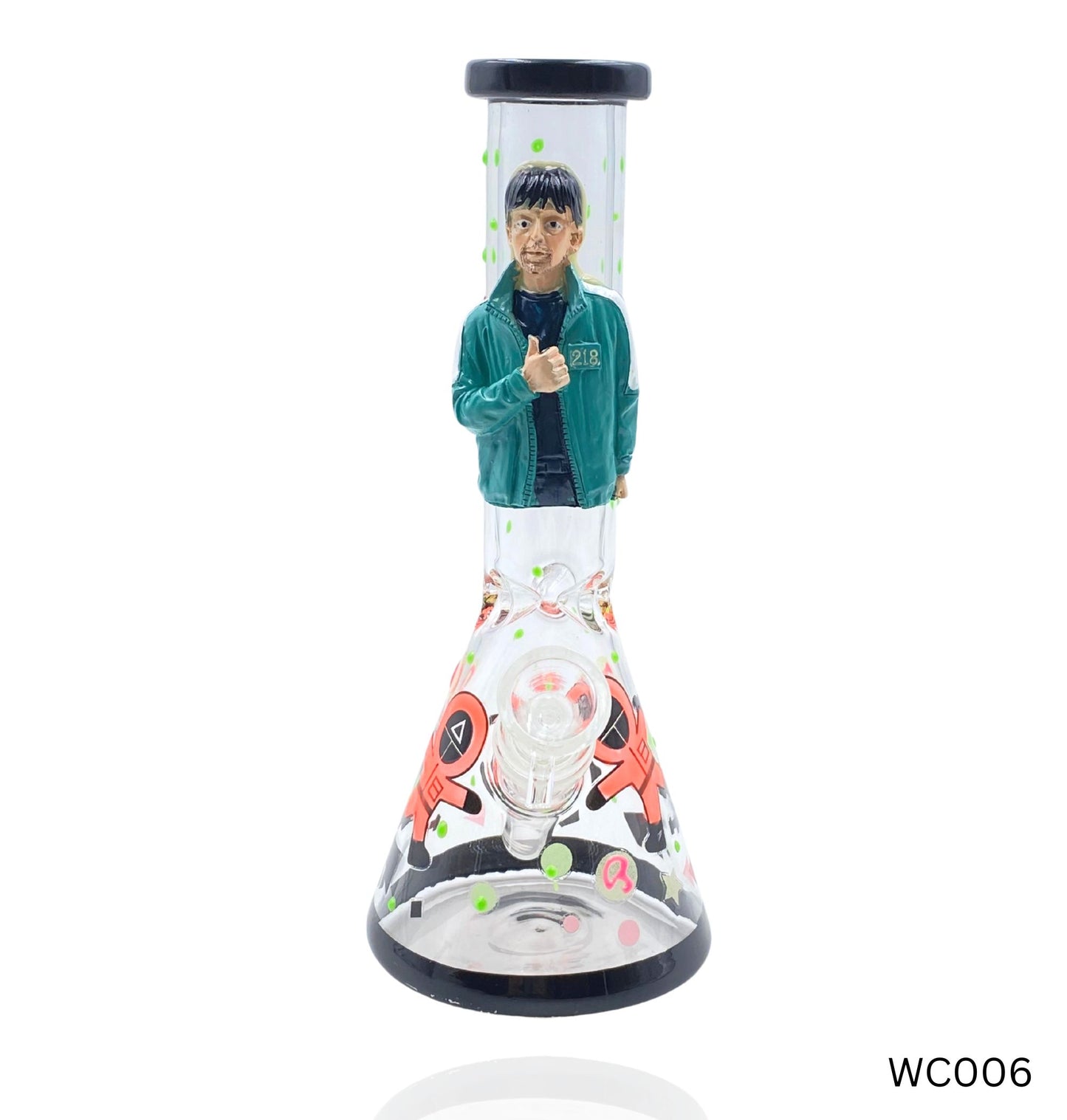 Squid Game Character Beaker Bong WC006
