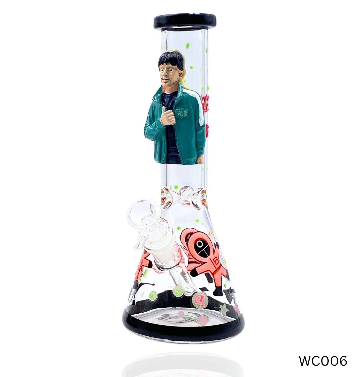 Squid Game Character Beaker Bong WC006