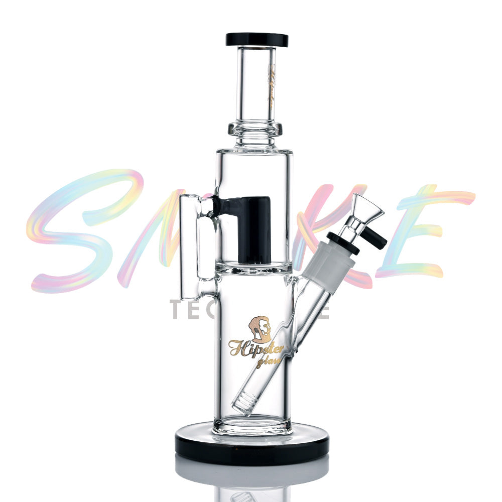 Hipster 10.5 Inch Glass Bong WF-25-5 - Smoke Tech One LLC