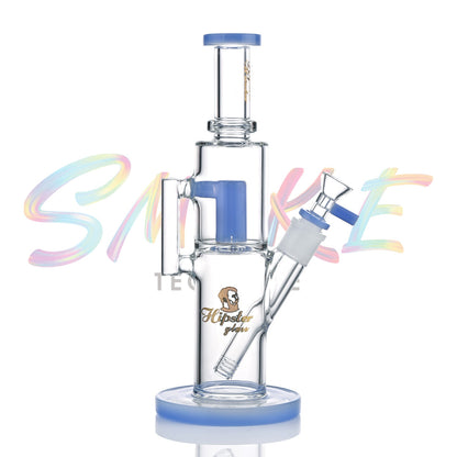 Hipster 10.5 Inch Glass Bong WF-25-5 - Smoke Tech One LLC