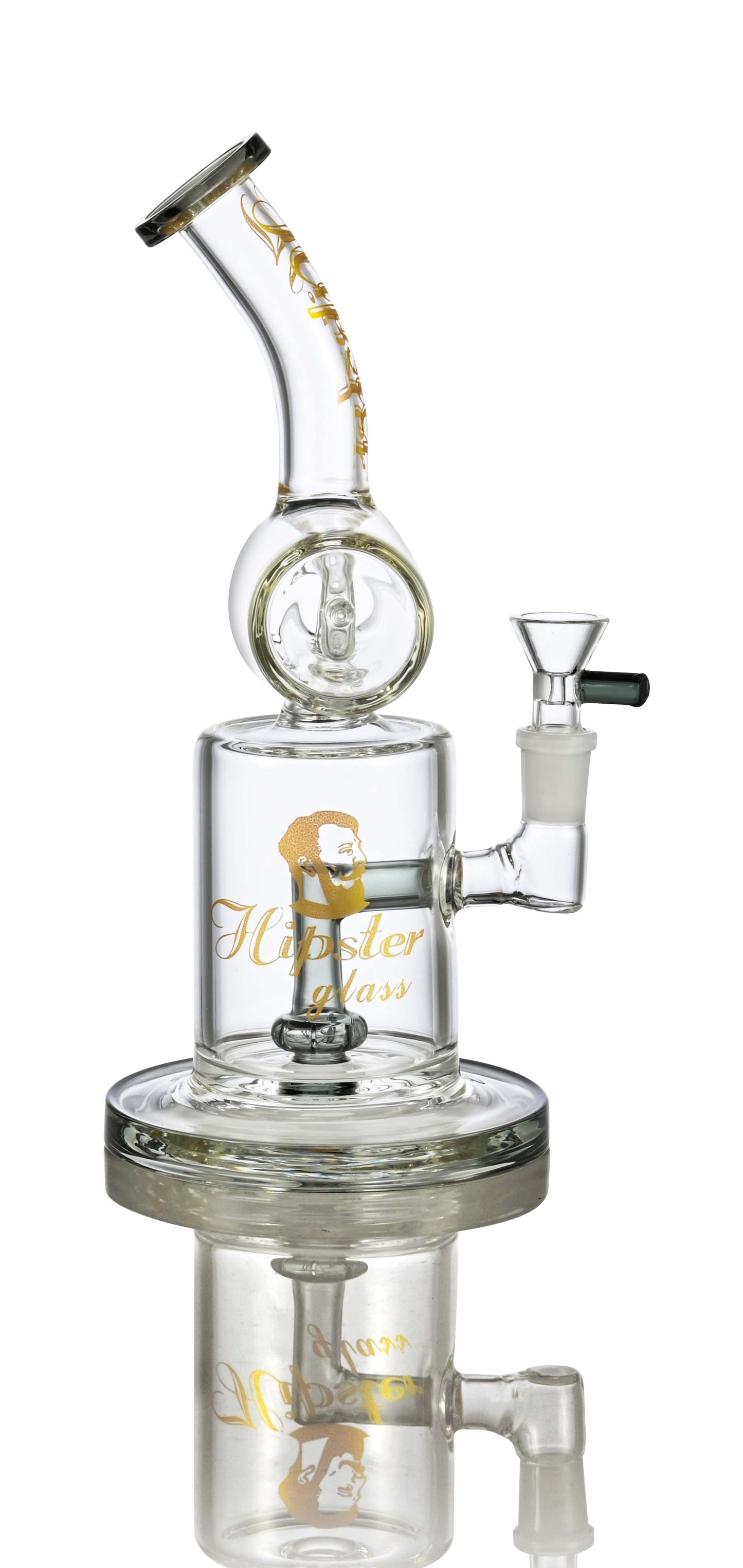 10.2-Inch Modern Glass Bong WF433