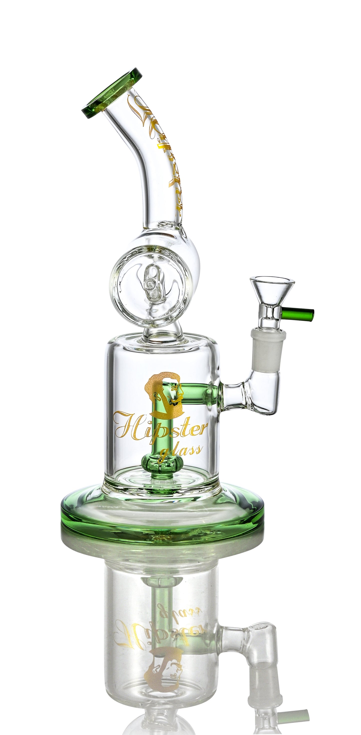 10.2-Inch Modern Glass Bong WF433