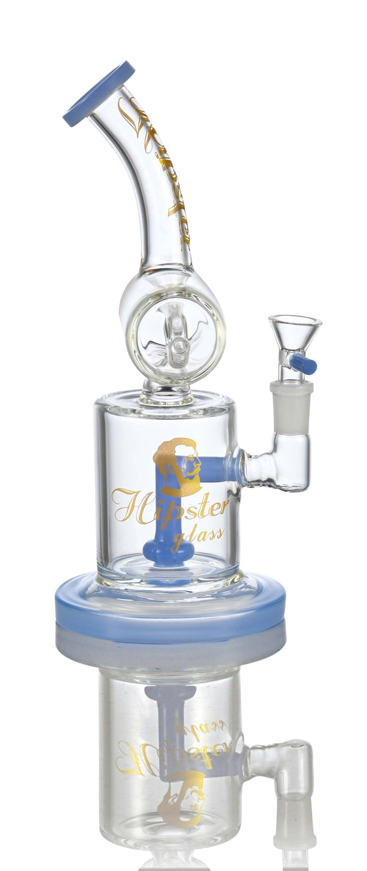 10.2-Inch Modern Glass Bong WF433