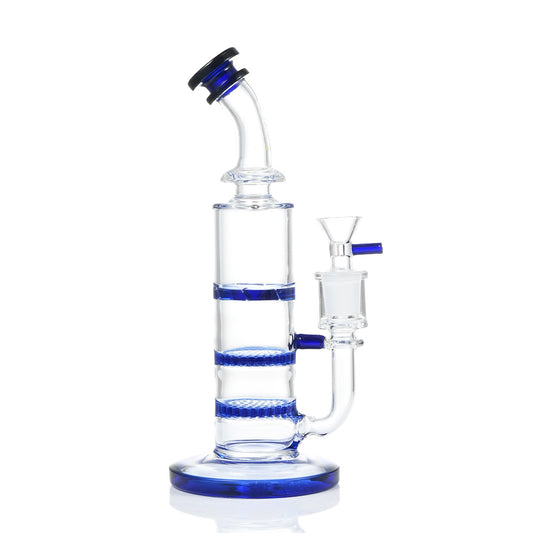 Alpha Glass Mini Perc Rig WF271 - Smoke Tech One LLC