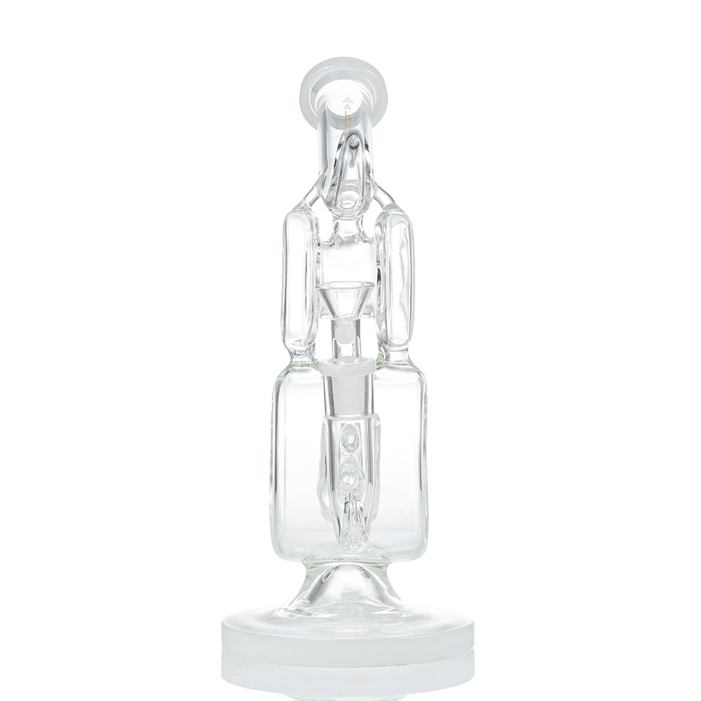 Alpha 11-Inch Artistic Recycler Glass Bong WF-302 - Smoke Tech One LLC
