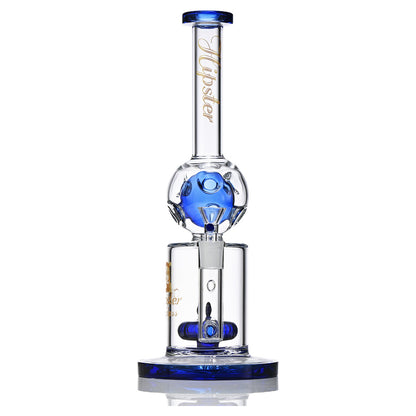 Hipster 12.9-Inch Globe Glass Bong WF503 - Smoke Tech One LLC