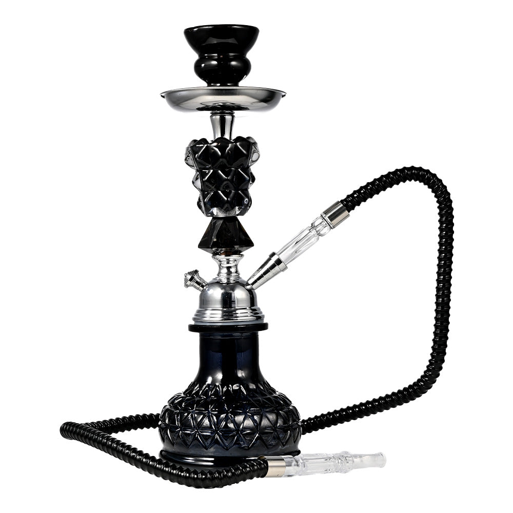 14" Textured Finish Hookah WL076