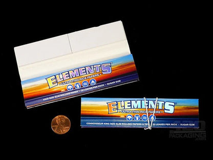 Elements Connoisseur King Size Slim Rolling Papers
