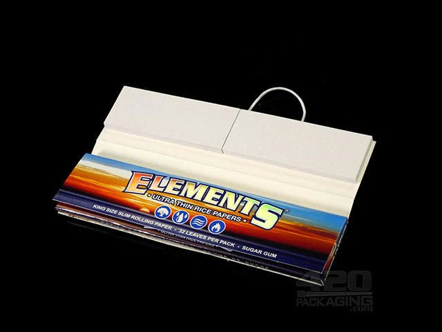 Elements Connoisseur King Size Slim Rolling Papers