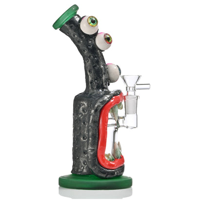 Hipster Whimsical Eyes Glass Bong XDH43