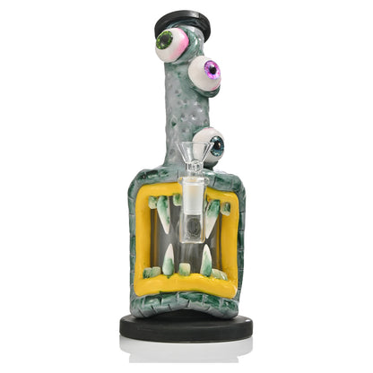 Hipster Whimsical Eyes Glass Bong XDH43