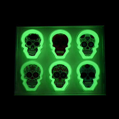 Sugar Skull Glow in the Dark XH6220B