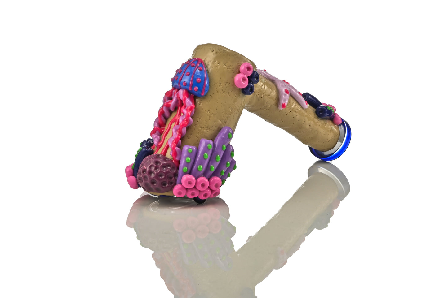 Hipster Cosmic Shroom Fantasy Hand Pipe XJ52