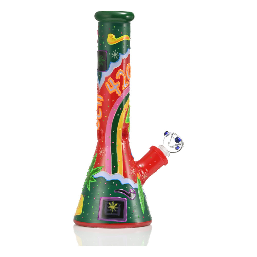 Cosmic Blaze 420 Glass Bong XJ68