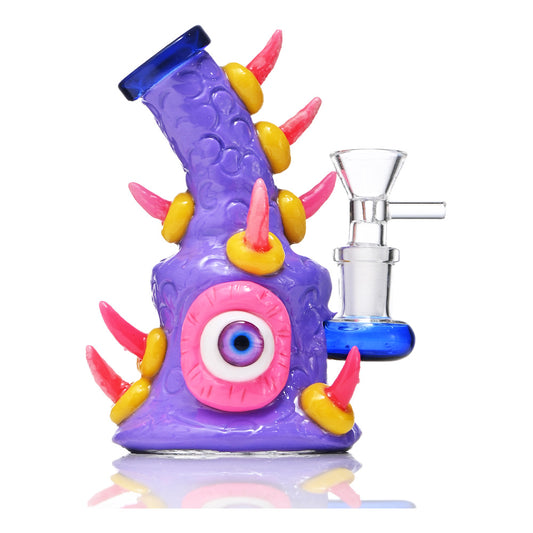 Hipster Monster Eye Spiked Bong XJ82