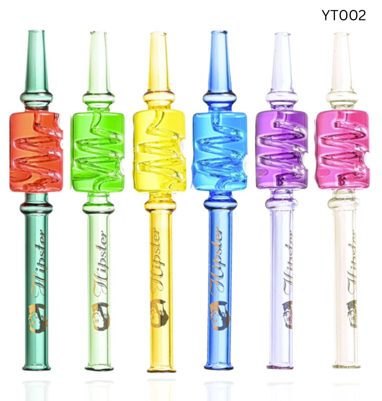 YT-002 Hispter Glycerin Nectar Straw 6"