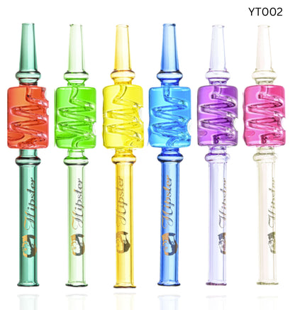 YT-002 Hispter Glycerin Nectar Straw 6"